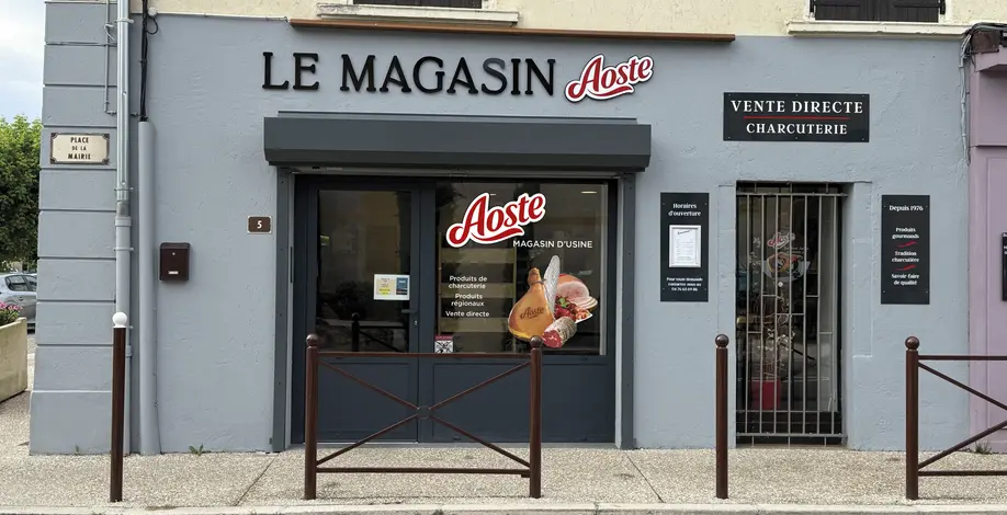 Le magasin Aoste 