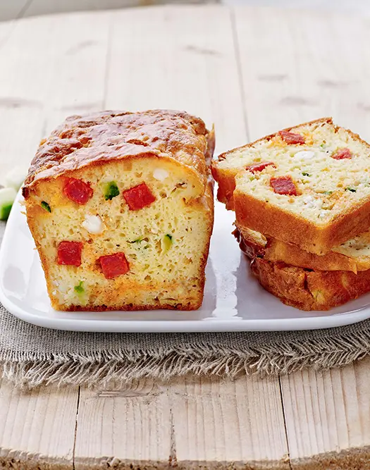 cakeFetaCourgettePepitesChorizoAoste