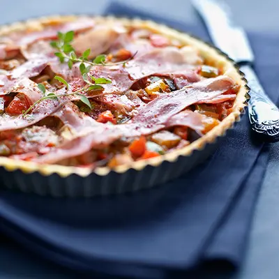 tarteBasquaiseJambonBayonneAosteSelection