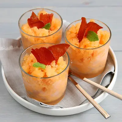 graniteMelonChipsJambonSerranoAoste