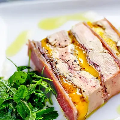 terrineFoiegrasPoeleMangueJambonBayonneAoste