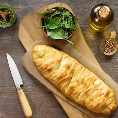 pizza tressée