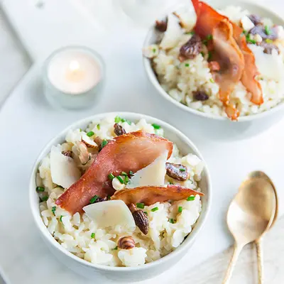 risottoParmesanJamboncruAosteMorilles