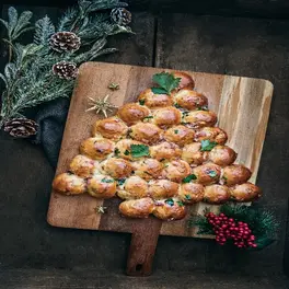 Sapin apéritif au jambon cru Aoste